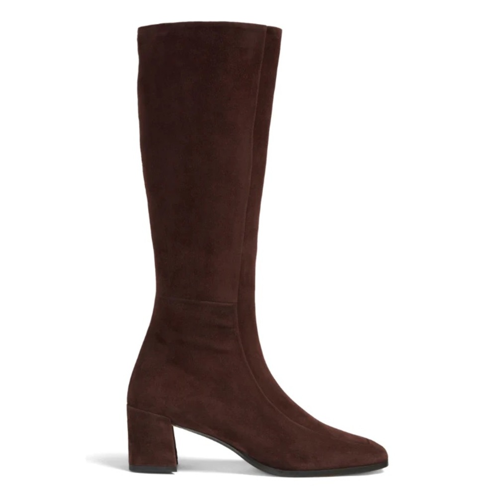 Neil J Rodgers | LAURA FITTED KNEE BOOT IN BROWN SUEDE SIZE: 11